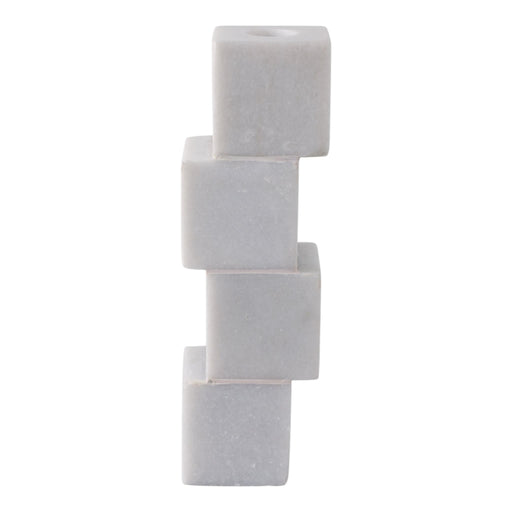 8x3-stacked-cube-marble-taper-holder-white-1