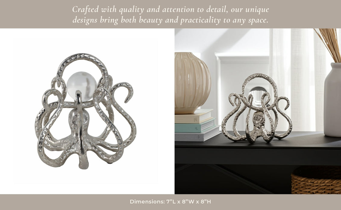 8x8-octopus-with-acrylic-ball-silver-11