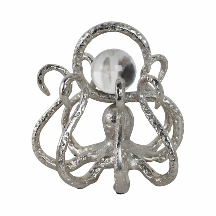 8x8-octopus-with-acrylic-ball-silver-4