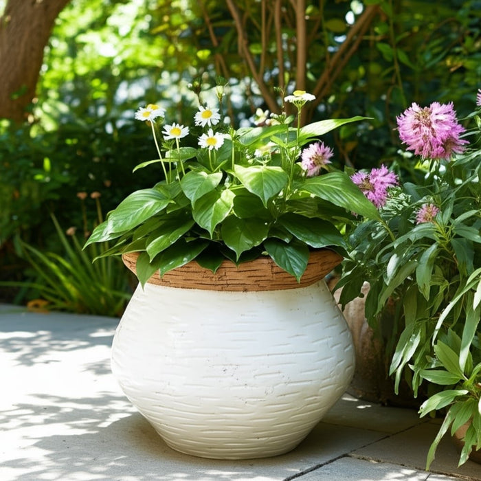 8x8-tapered-urn-planter-white-tan-11