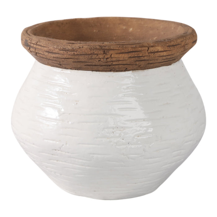 8x8-tapered-urn-planter-white-tan-1