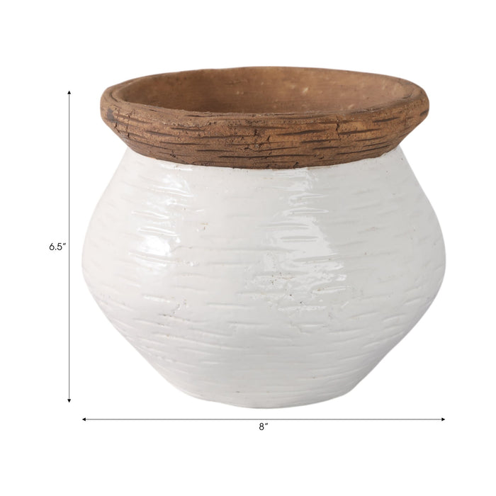 8x8-tapered-urn-planter-white-tan-8