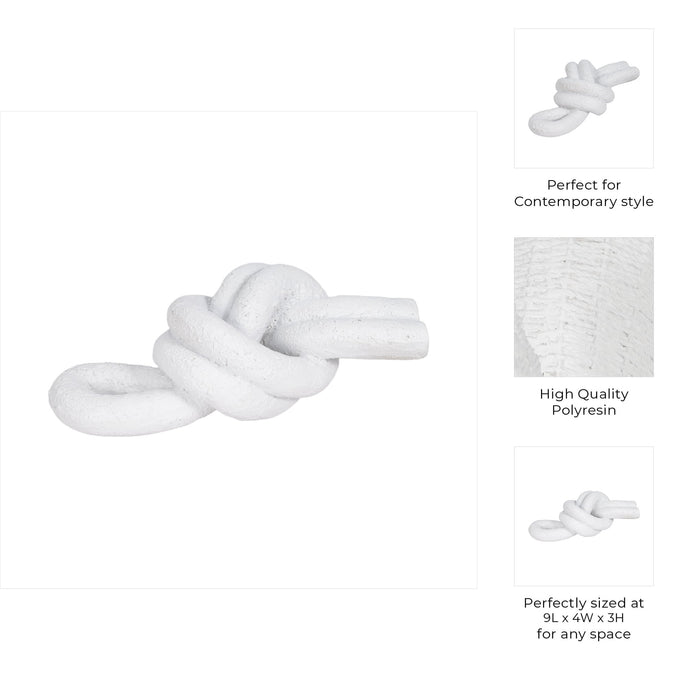 9-loop-knot-object-white-9