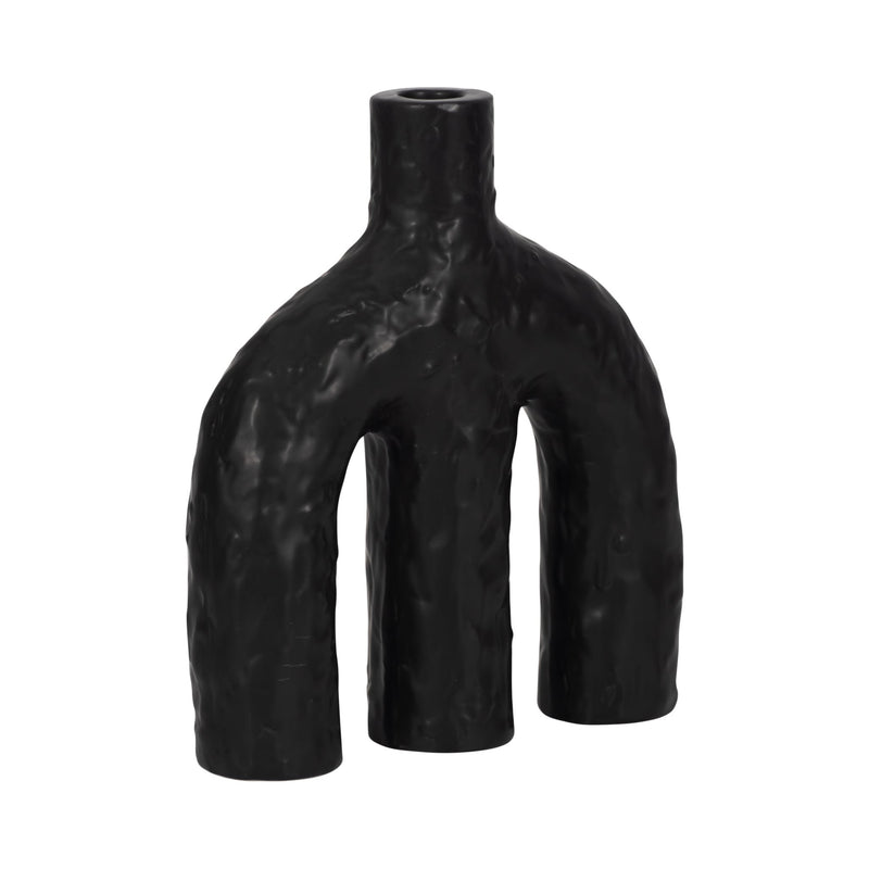 9-volcano-texture-double-arched-taper-holder-bla-3