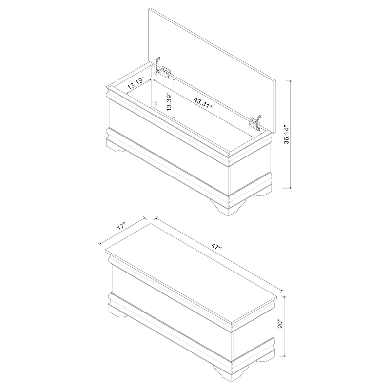 Pablo Cedar Chest - Furniture City (CA)l