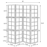 Iggy Four-Panel Room Divider - Furniture City (CA)l