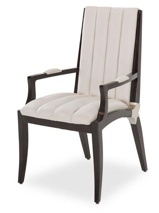 AICO Paris Chic Arm Chair in Espresso