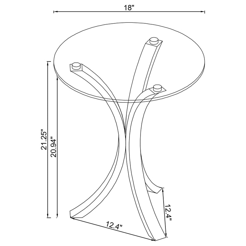 Laning Side Table - Furniture City (CA)l