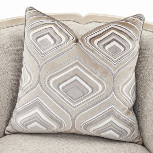 AICO Furniture Camden Court Accent Chair in Pearl