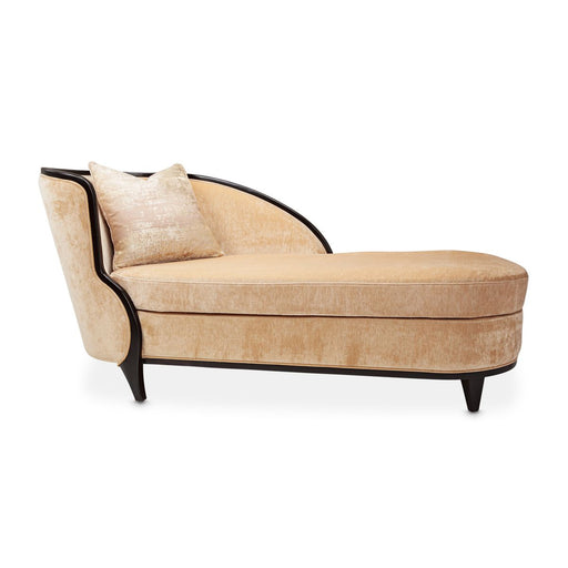 AICO Malibu Crest Chaise in Dark Espresso image