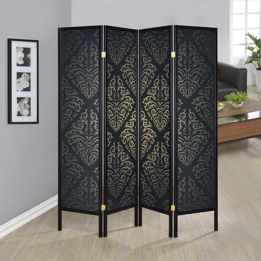 Haidera Four-Panel Room Divider - Furniture City (CA)l