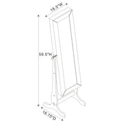 Batista Jewelry Cheval Mirror - Furniture City (CA)l