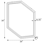 Bledel Wall Mirror - Furniture City (CA)l