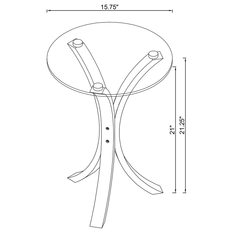 Edgar Side Table - Furniture City (CA)l