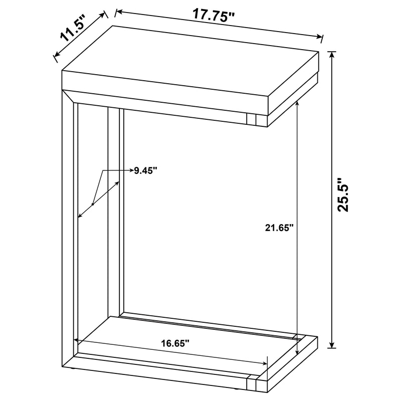 Beck Side Table - Furniture City (CA)l