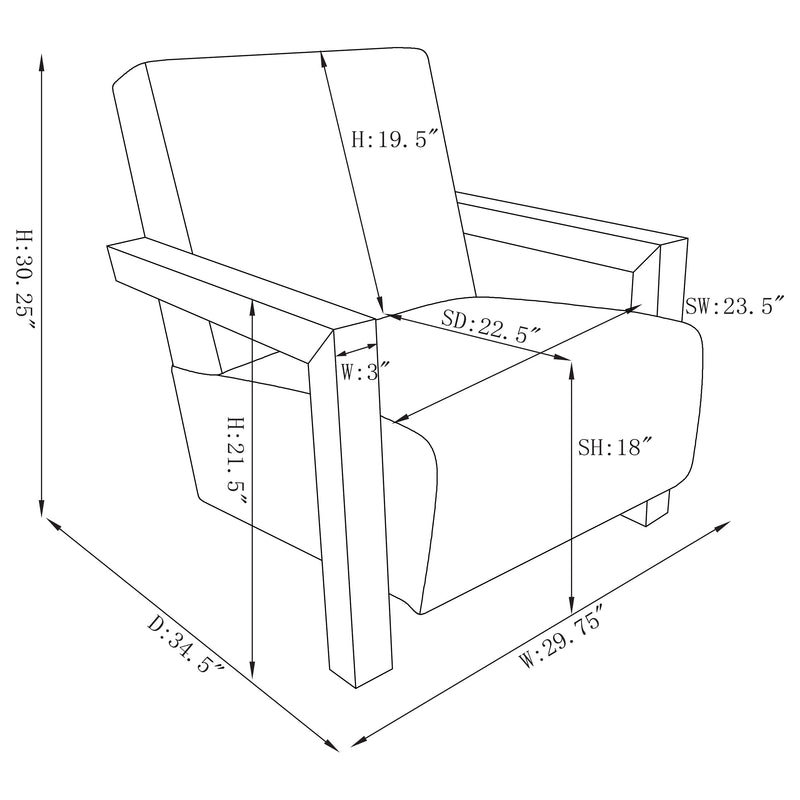 Fitzroy Accent Chair - Furniture City (CA)l