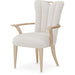 AICO La Rachelle Arm Chair in Medium Champagne (Set of 2) image