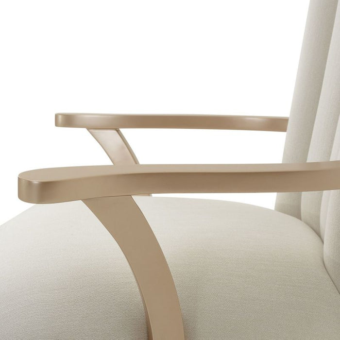 AICO La Rachelle Arm Chair in Medium Champagne