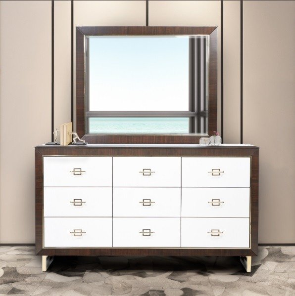 AICO Belmont Place Dresser in Espresso