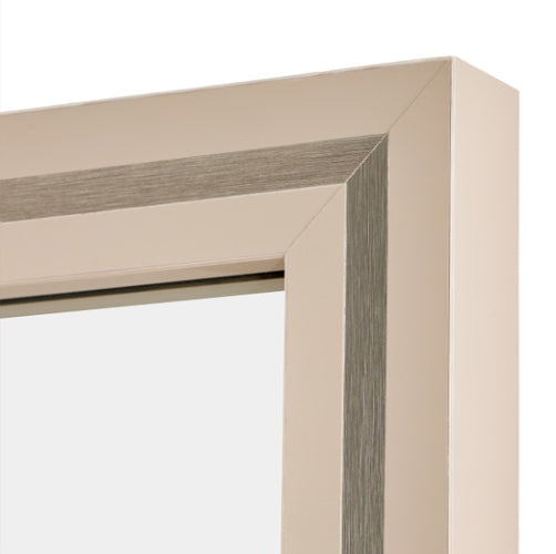 AICO Furniture Palm Gate Mirror in Clay