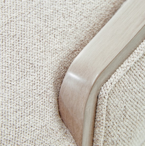 AICO Furniture St. Charles Dining Side Chair in Dove Gray