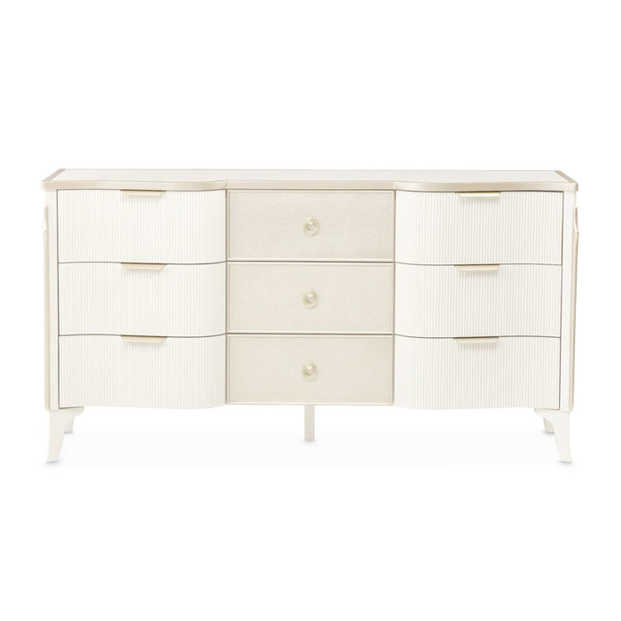 AICO Furniture La Marisia Dresser in Creamy Pearl