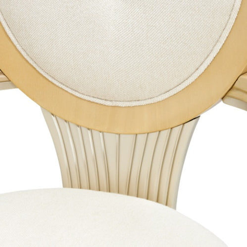 AICO Furniture Camellia Field Arm Chair  in Caramel