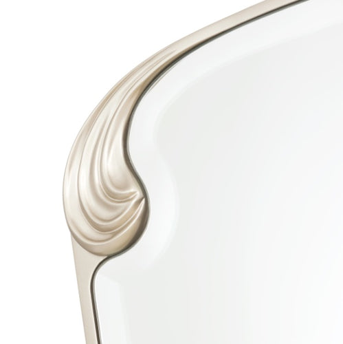 AICO Furniture Camellia Field Dresser Mirror in Caramel