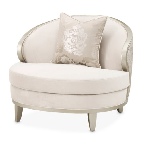 AICO Furniture Camellia Field Matching Chair in Caramel image