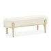 AICO Furniture Camellia Field Bench in Caramel image