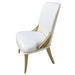 AICO Furniture La Terrazza Side Chair (Set of 2) in Creamy Pearl image