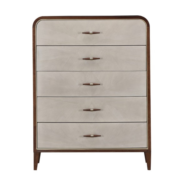 AICO Furniture Houston Chest in Walnut