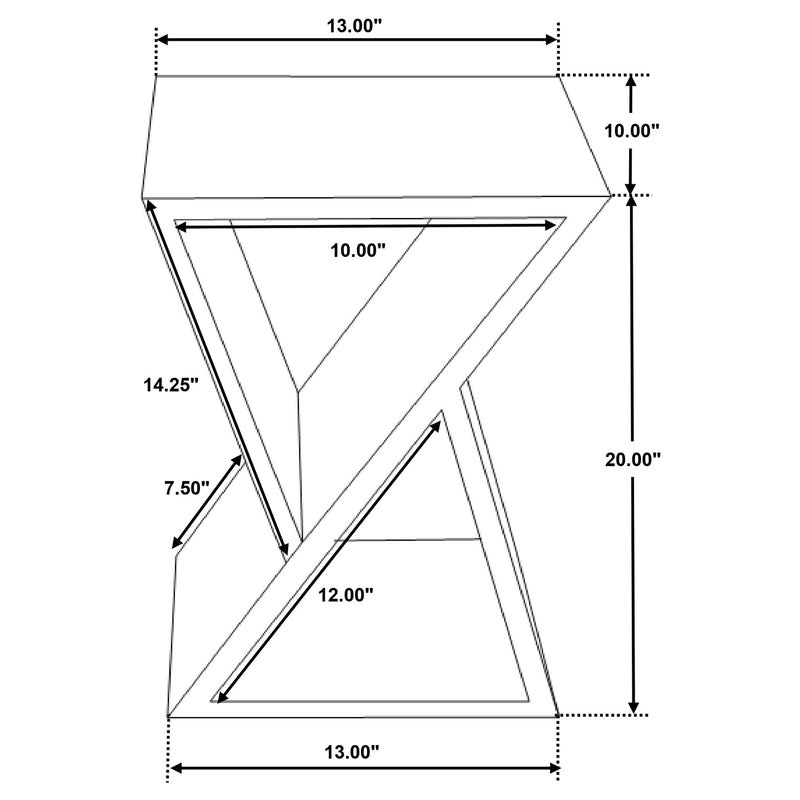 Lily Side Table - Furniture City (CA)l