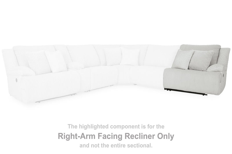 Top Tier Reclining Sectional with Chaise - Furniture City (CA)l