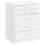 Danbury Makeup Vanity Table with LED Mirror and Stool - Furniture City (CA)l