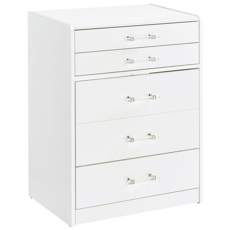 Danbury Makeup Vanity Table with LED Mirror and Stool - Furniture City (CA)l