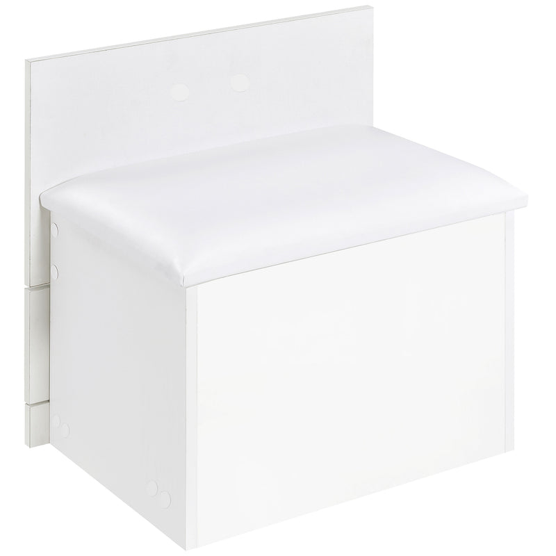 Danbury Makeup Vanity Table with LED Mirror and Stool - Furniture City (CA)l