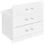 Danbury Makeup Vanity Table with LED Mirror and Stool - Furniture City (CA)l