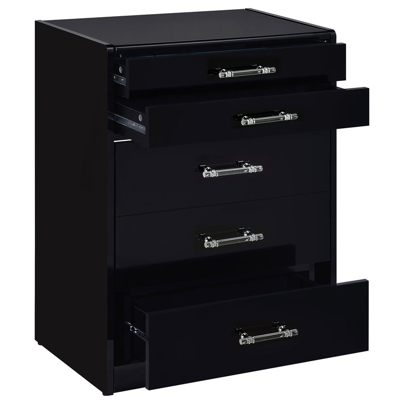 Danbury Makeup Vanity Table with LED Mirror and Stool - Furniture City (CA)l