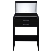 Danbury Makeup Vanity Table with LED Mirror and Stool - Furniture City (CA)l