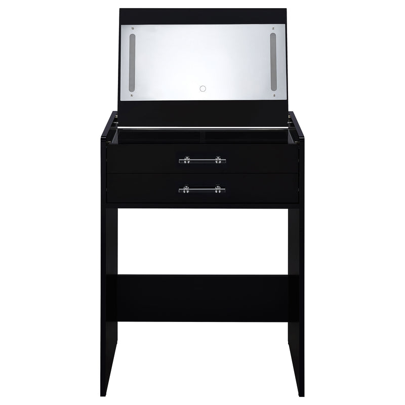 Danbury Makeup Vanity Table with LED Mirror and Stool - Furniture City (CA)l