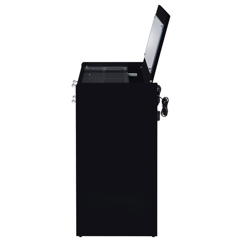 Danbury Makeup Vanity Table with LED Mirror and Stool - Furniture City (CA)l