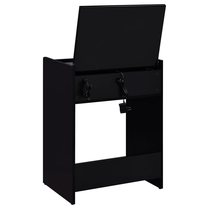 Danbury Makeup Vanity Table with LED Mirror and Stool - Furniture City (CA)l