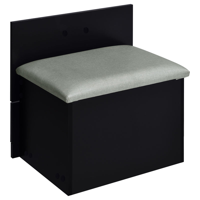 Danbury Makeup Vanity Table with LED Mirror and Stool - Furniture City (CA)l