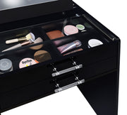 Danbury Makeup Vanity Table with LED Mirror and Stool - Furniture City (CA)l