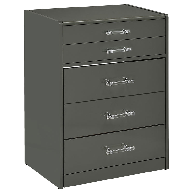 Danbury Makeup Vanity Table with LED Mirror and Stool - Furniture City (CA)l