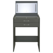 Danbury Makeup Vanity Table with LED Mirror and Stool - Furniture City (CA)l