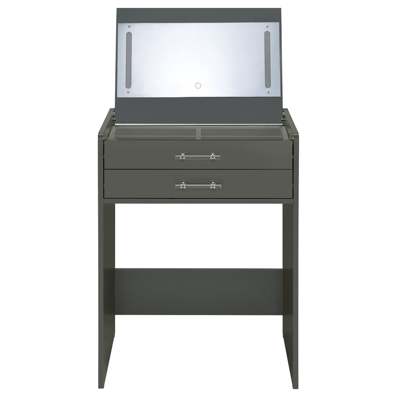 Danbury Makeup Vanity Table with LED Mirror and Stool - Furniture City (CA)l