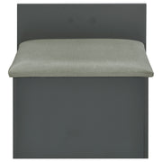 Danbury Makeup Vanity Table with LED Mirror and Stool - Furniture City (CA)l