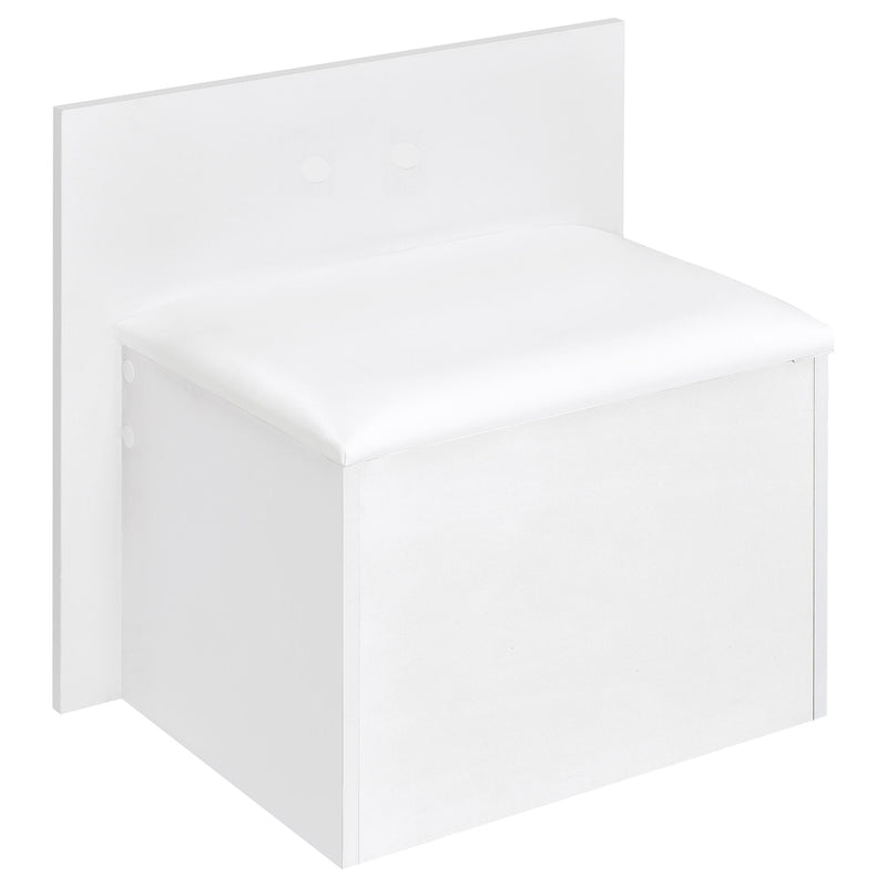 Flora Makeup Vanity Table with LED Mirror and Stool - Furniture City (CA)l